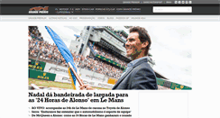 Desktop Screenshot of grandepremio.com.br
